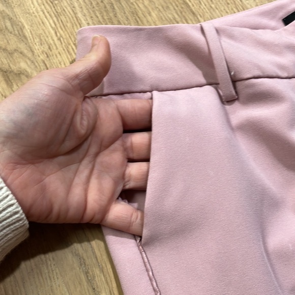 MOSSIMO STRETCH EXTENSIBLE PINK ANKLE PANTS SIZE 4 - Picture 6 of 10